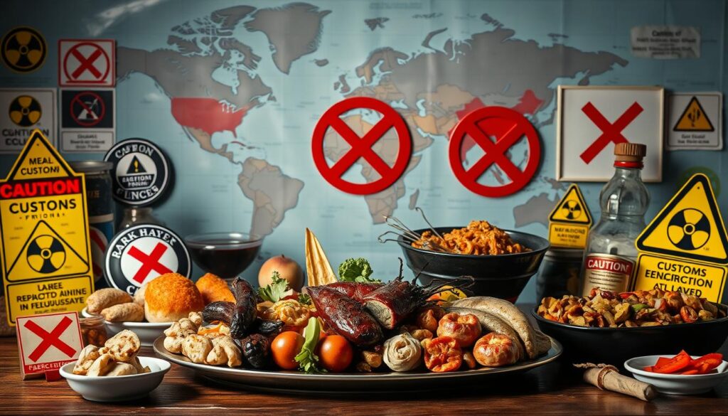 international cuisine precautions